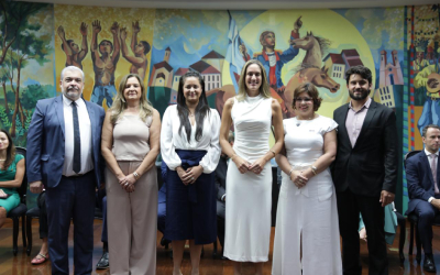 Dirigentes tomaram posse para a gest&atilde;o 2026-2027 do conselho - Foto: Divulga&ccedil;&atilde;o/TCEMG